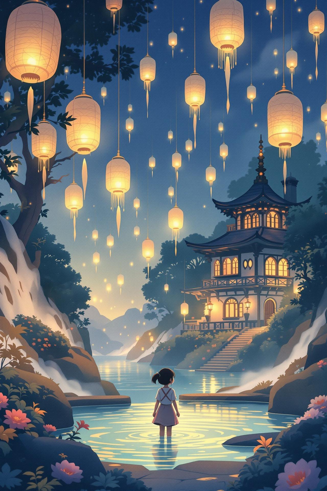 千与千寻 电影海报,2001年动画片,导演宫崎骏